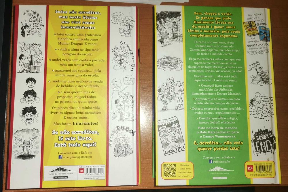 Livro juvenil, James Patterson : Escola