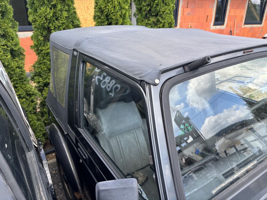Suzuki samurai plandeka