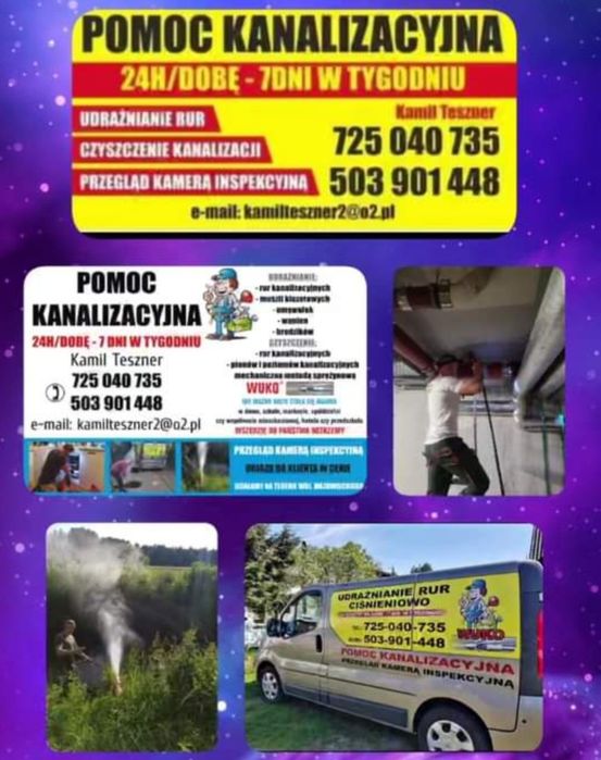 Hydraulik Udrażnianie #Rur  przepychanie,czyszczenie kanalizacij Wuko