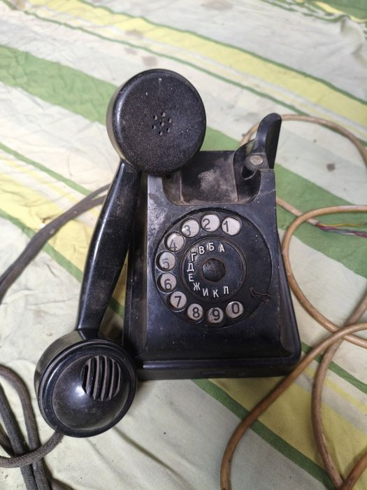 Телефон СССР, карболітовий BUDAVOX Венгрія
