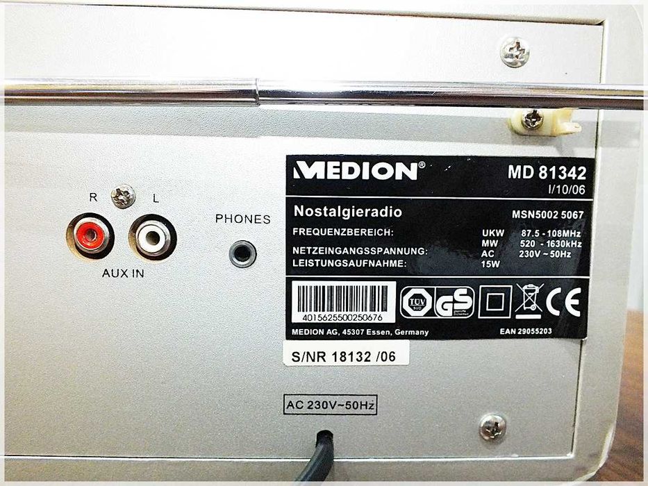 Małe radio MEDION MD 81342 - Retro - Dobra jakość
