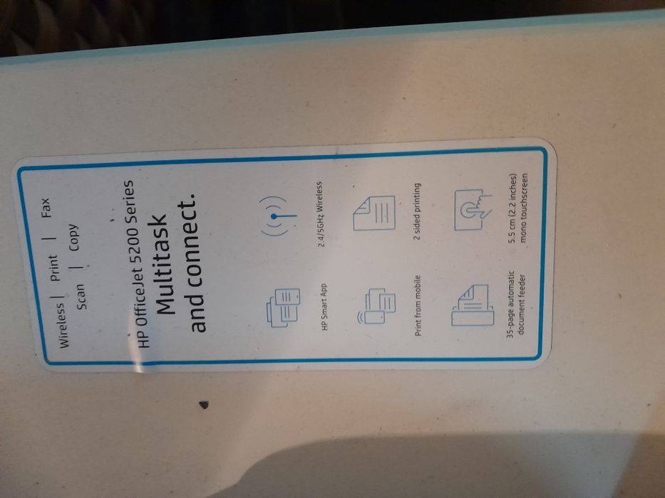 Impressora multifunções hp officejet 5232 multifuncional
