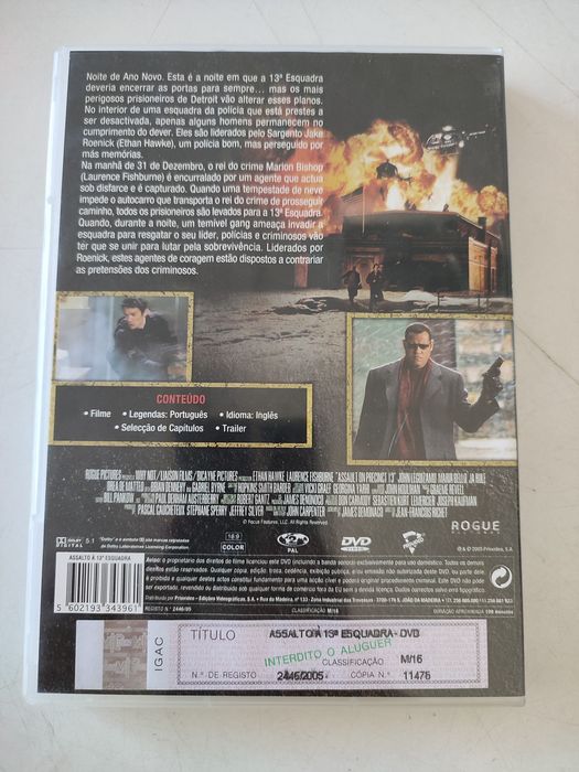 Filme "Assalto à Esquadra 13"
