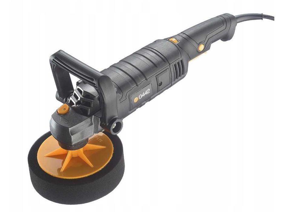 POLERKA SAMOCHODOWA Szlifierka + regulacja obrotów + ZESTAW Gąbek NOWA