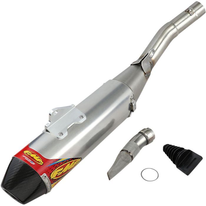 ponteira de escape fmf muffler factory 4.1 rct stainless sl (slip-on)