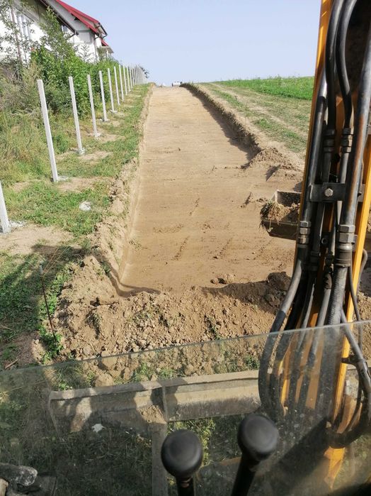 Prace ziemne,wykopy,nasypy,usługi koparką,wozidło,utwardzenie dróg