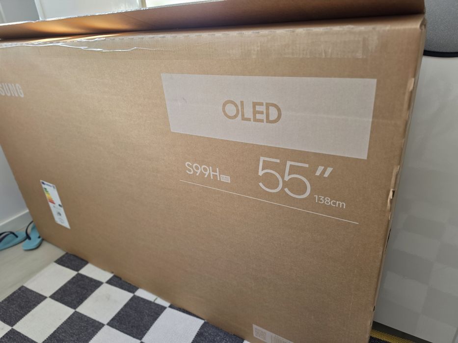 Samsung OLED S99H 55 polegadas nova a estrear