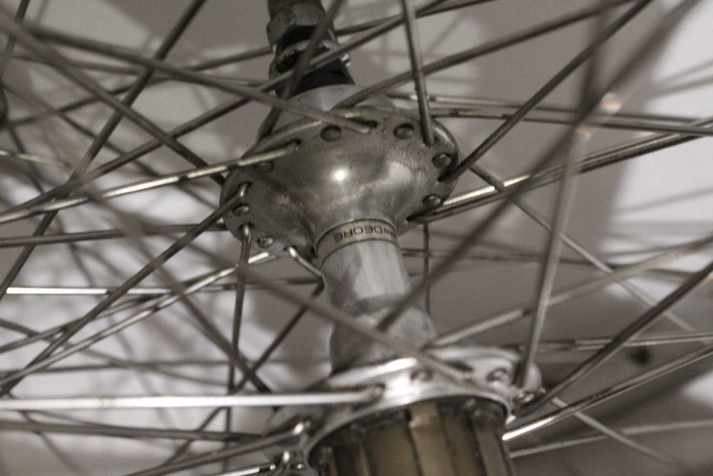 koła rowerowe 26" retro lata 80" rigida rally 30 shimano deore 7S CL7