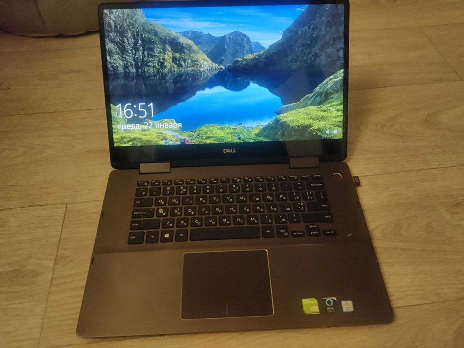 Dell Inspiron 7586: 4к, i7-8565U, NVIDIA MX150 2гб