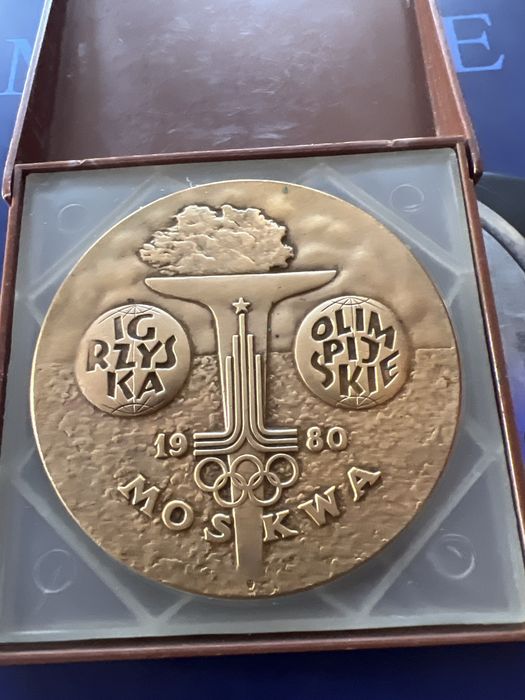 Medal Igrzyska Olimpijskie Moskwa 1980