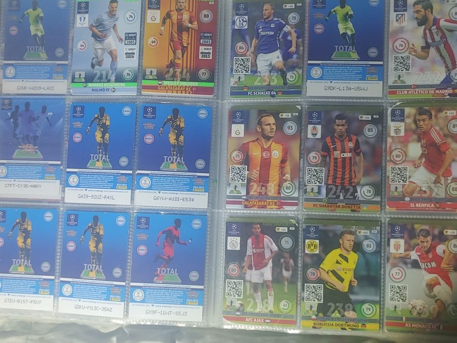 Карточки - Panini Adrenalyn XL UEFA Champions