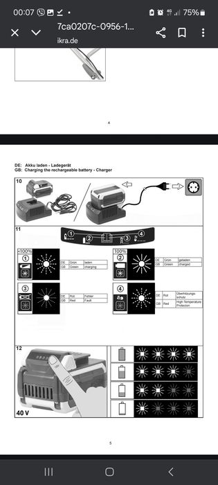 Газонокосарка акумуляторна акб металева косарка