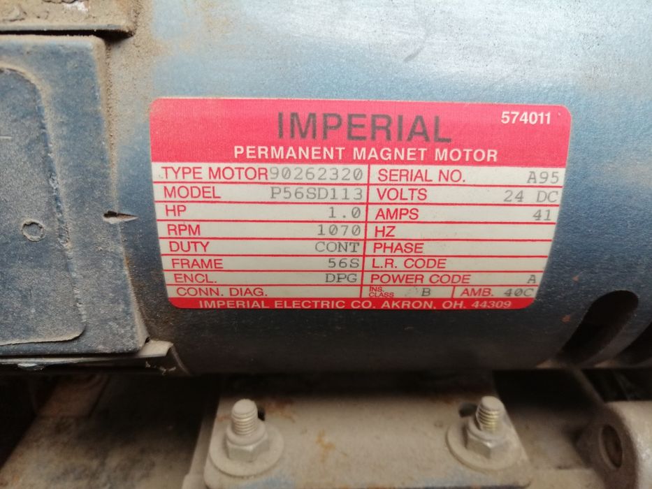 Silnik napędowy Imperial  P56SD11S Hako