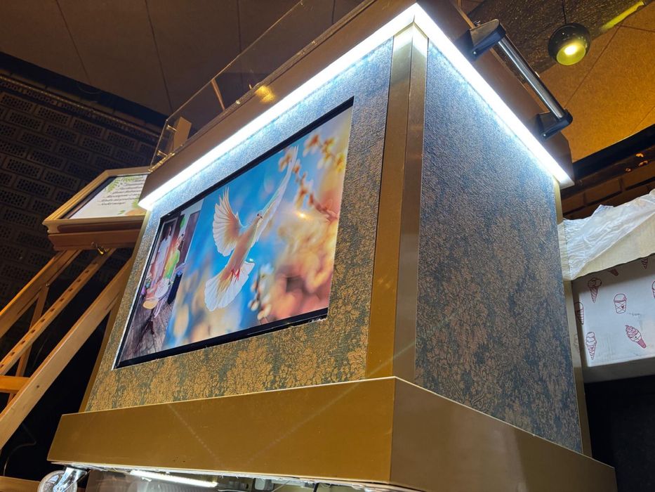 Wózek/ riksza z lodami na konferencję, imprezę...