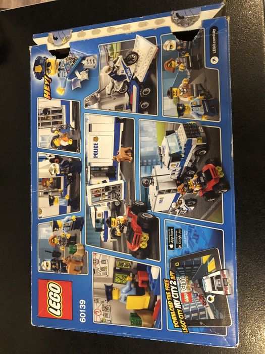 Klocki Lego 60139 City - 3 w 1 Policja, mobilne centrum dowodzenia