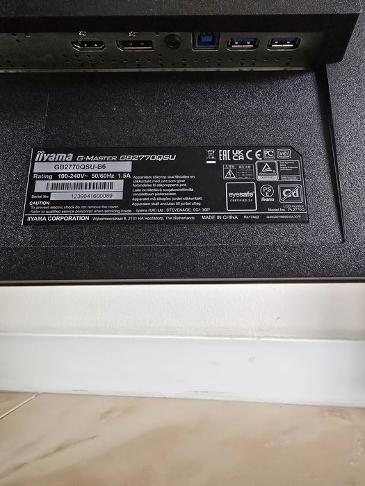 Monitor gamingowy 27 cali IPS 180 Hz Iiyama G-Master GB2770QSU