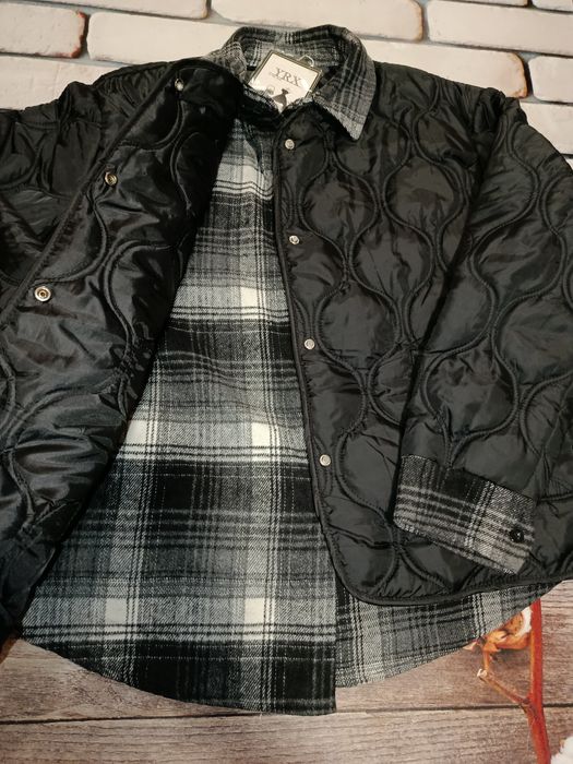 Куртка комбінована,стьобана , бомпер весна