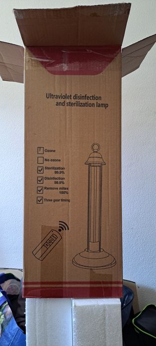 Ultrafiolet disinfection and sterelization lamp