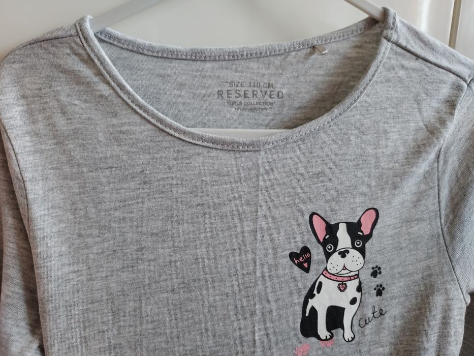 J.nowe 110 Reserved zestaw sukienki buldog