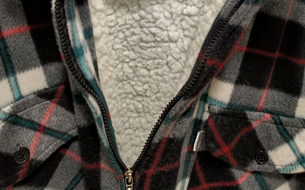 Bluza męska polarowa ocieplana Hanower