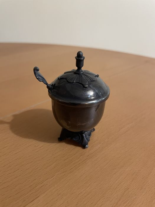 Solniczka / pieprzniczka platerowana
