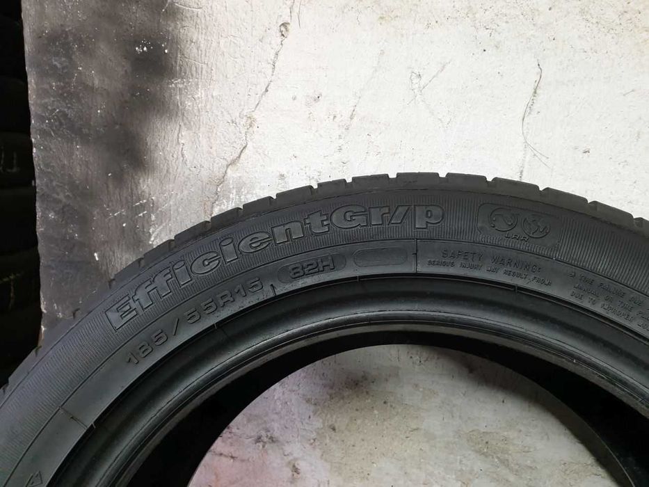 Dwie Opony letnie 185/55R15 6,2mm Goodyear EfficientGrip