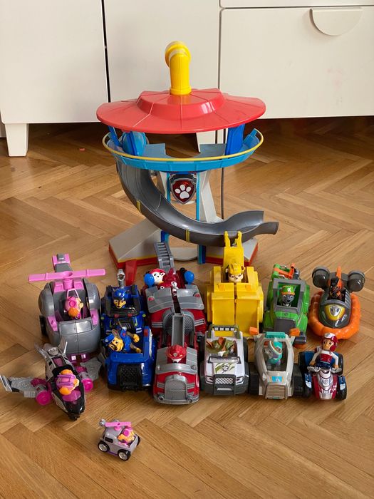 Psi Patrol - Duży zestaw baza