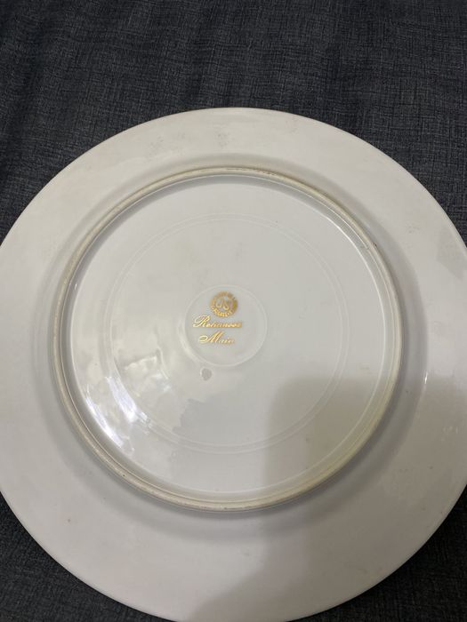 PRATO de porcelana JS de LIMOGES