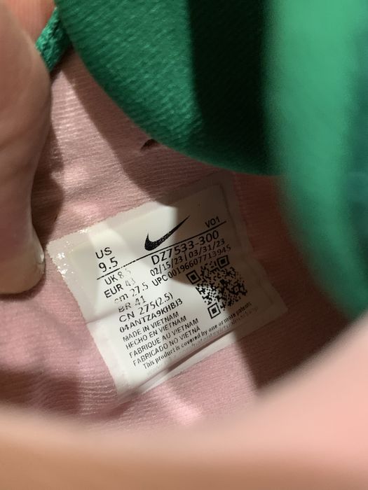 Nike Giannis Immortality 3 Green/Pink