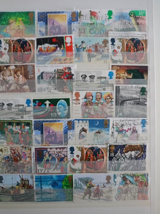 Pocztowe znaczki. Brytania