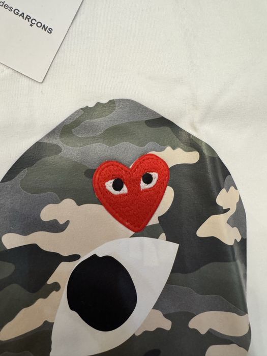 play come de garcone cdg футболка