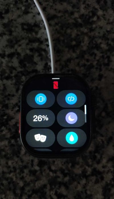 Como Apple watch ultra,novo,muita qualidade,corpo em metal