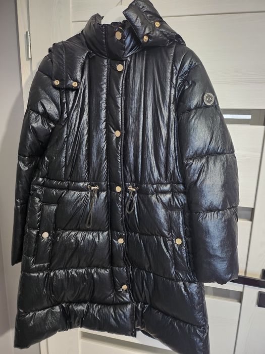 Plaszcz armani exchange czarny