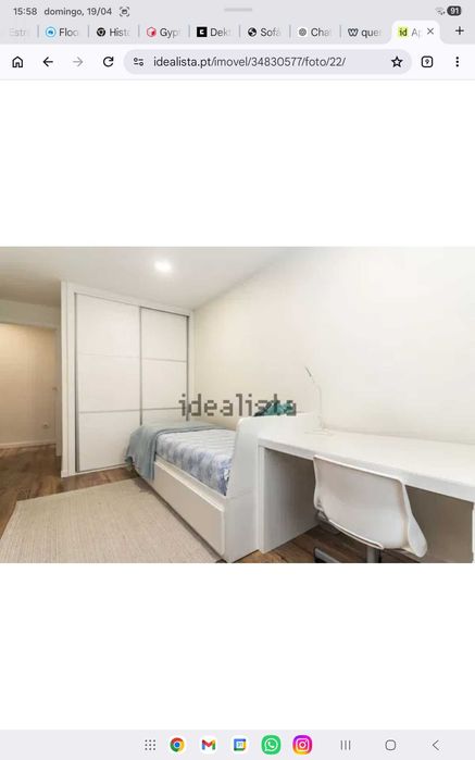 Quarto completo IKEA usado em bom estado
