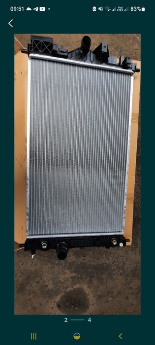 Радіатор Luzar LRc 2117 1,6T AT(13393984) OPEL(Astra,Insignia,Zafira)