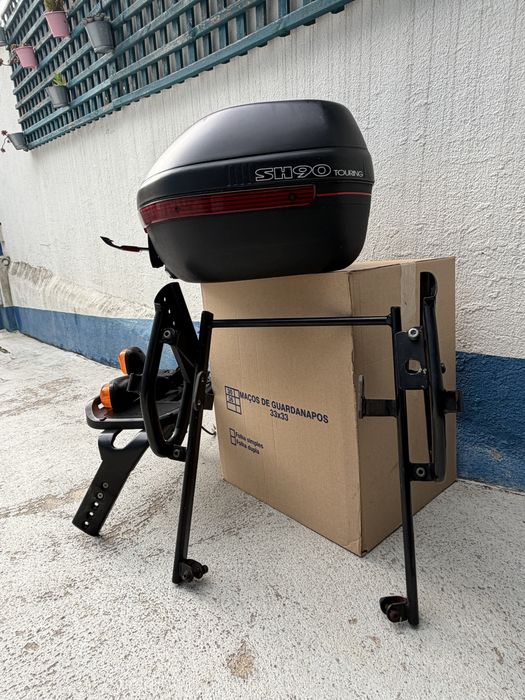 Top Case Shad SH90Touring+Suporte Shad Telescopic System Cbr1000F SC24