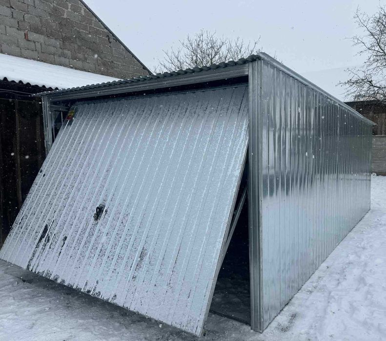 Garaż blaszany 3x5 II gatunek KLUCZBORK