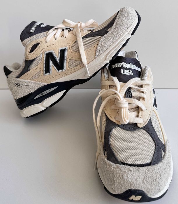 Weekendowa super promocja New Balance 990 V3 Made In USA Teddy Santis Moonbeam