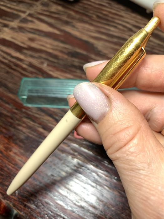 Шариковая ручка с позолотой СССР