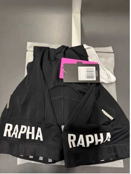 Spodenki rowerowe damskie Rapha Pro Team Training XL czarne NOWE