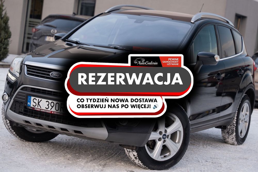 Ford Kuga Rodzinny Titanium 2.0TDCI AWD Skóra Navi Kamera  Panorama  MAX