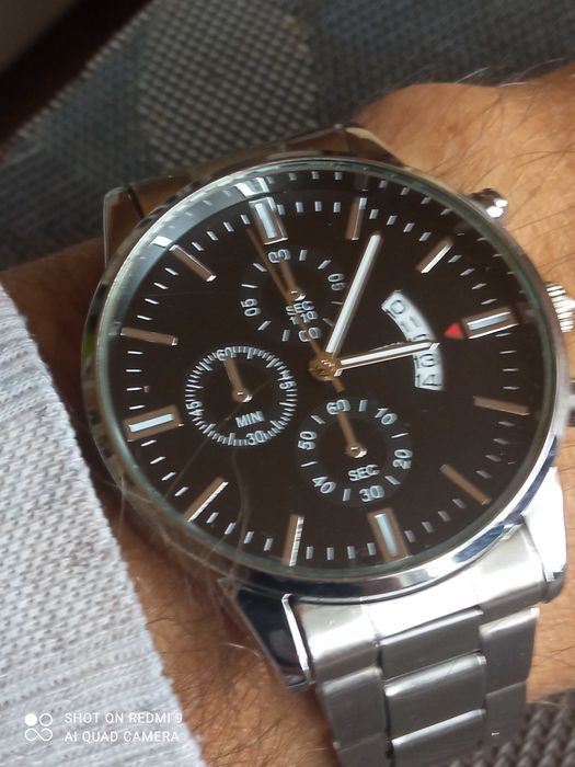 Часы мужские деловые с браслетом