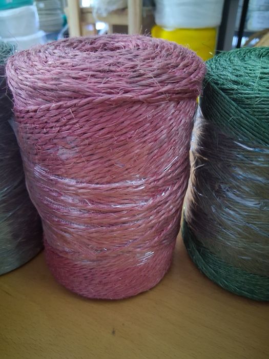 Corda de sisal natural colorido