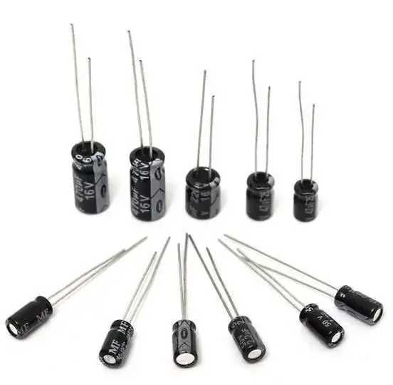 Конденсатор полярный электролитический 0.22-470 мкФ 16-50 В: 5 грн ...