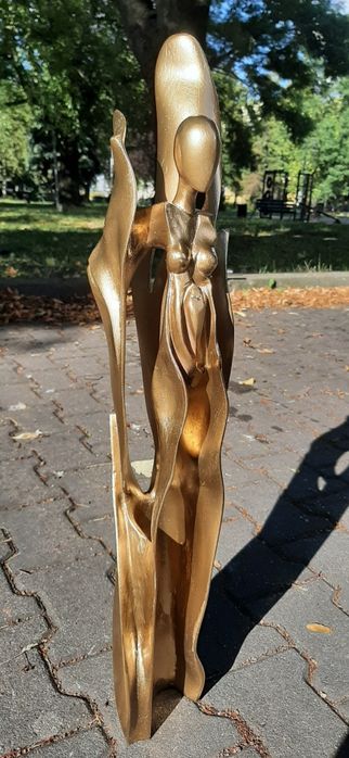 Rzeźba 80cm z jednego kawałka drewna