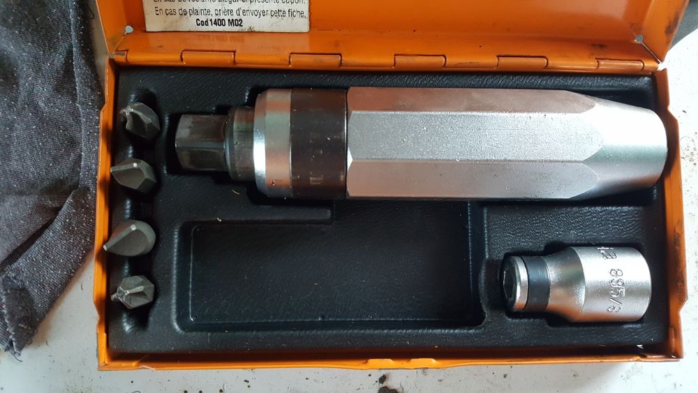 Jogo de chaves de impacto ( Beta Utensili )