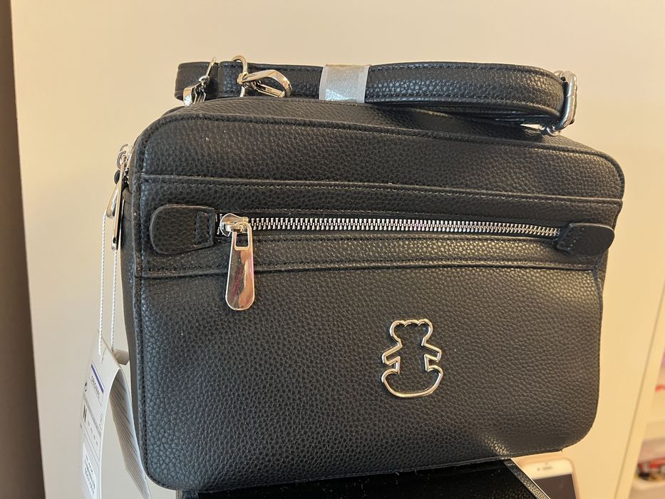 Torebka z misiem nowa NOWA czarna zgrabna