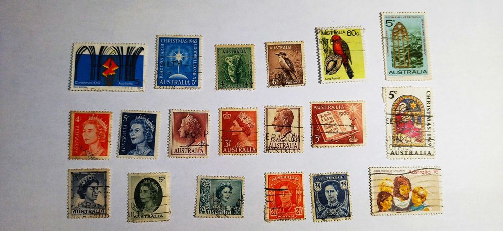 Selos antigos  Vários Países