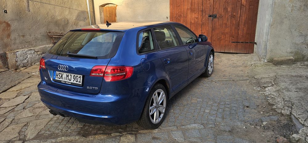 Audi A3 8P 2.0 TDI 140 KM | Bezwypadkowe | 2010r | Ekonomiczne | Hak