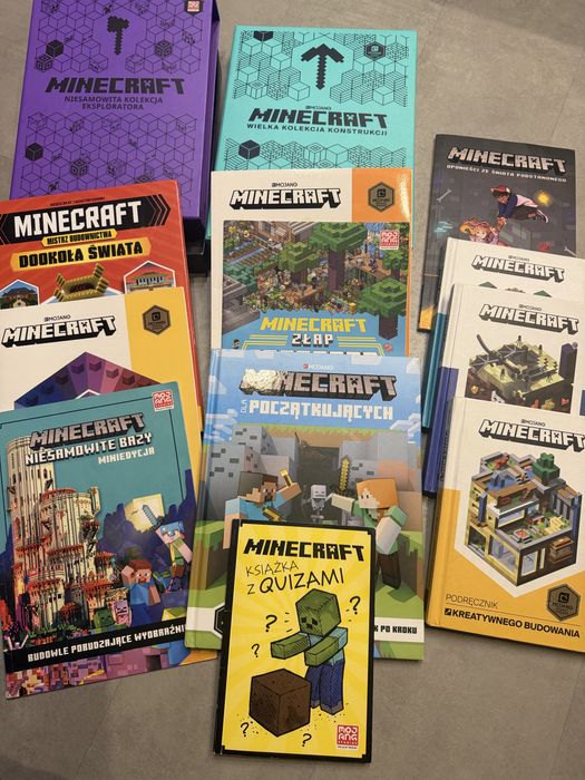 Zestaw książek Minecraft